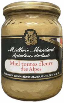 Miel toutes fleurs des Alpes de la Miellerie Mandard