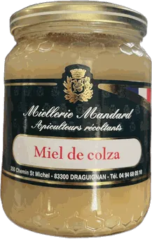 Miel de colza de la Miellerie Mandard