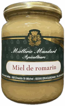 Miel de Romarin de la Miellerie Mandard